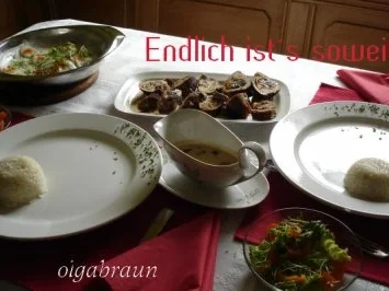 Rezept: Kalbfleischrolle aus meiner Versuchsküche Kalbfleischrolle aus meiner Versuchsküche - Rezept