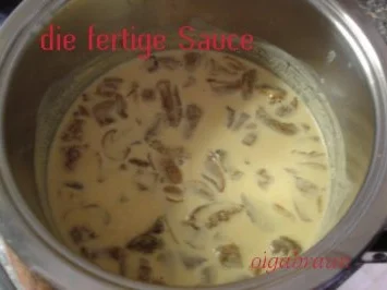 Steinpilz-Sahnesauce - Rezept - Bild Nr. 2