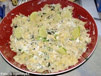 Rezept: Limetten-Nudelsalat Limetten-Nudelsalat - Rezept