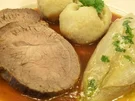Rezept: Sauerbraten von der deutschen Färse Sauerbraten von der deutschen Färse - Rezept