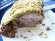 Lammkeule mit Kräuterkruste - Rezept