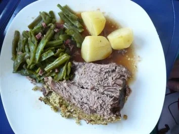 Rezept: Lammkeule mit Kräuterkruste Bild Nr. 6 Lammkeule mit Kräuterkruste - Rezept - Bild Nr. 6