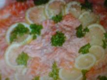 Lachscarpaccio - Rezept