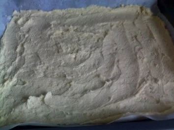 Blechkuchen - Apfel-Steusel mit Quark - Rezept - Bild Nr. 2