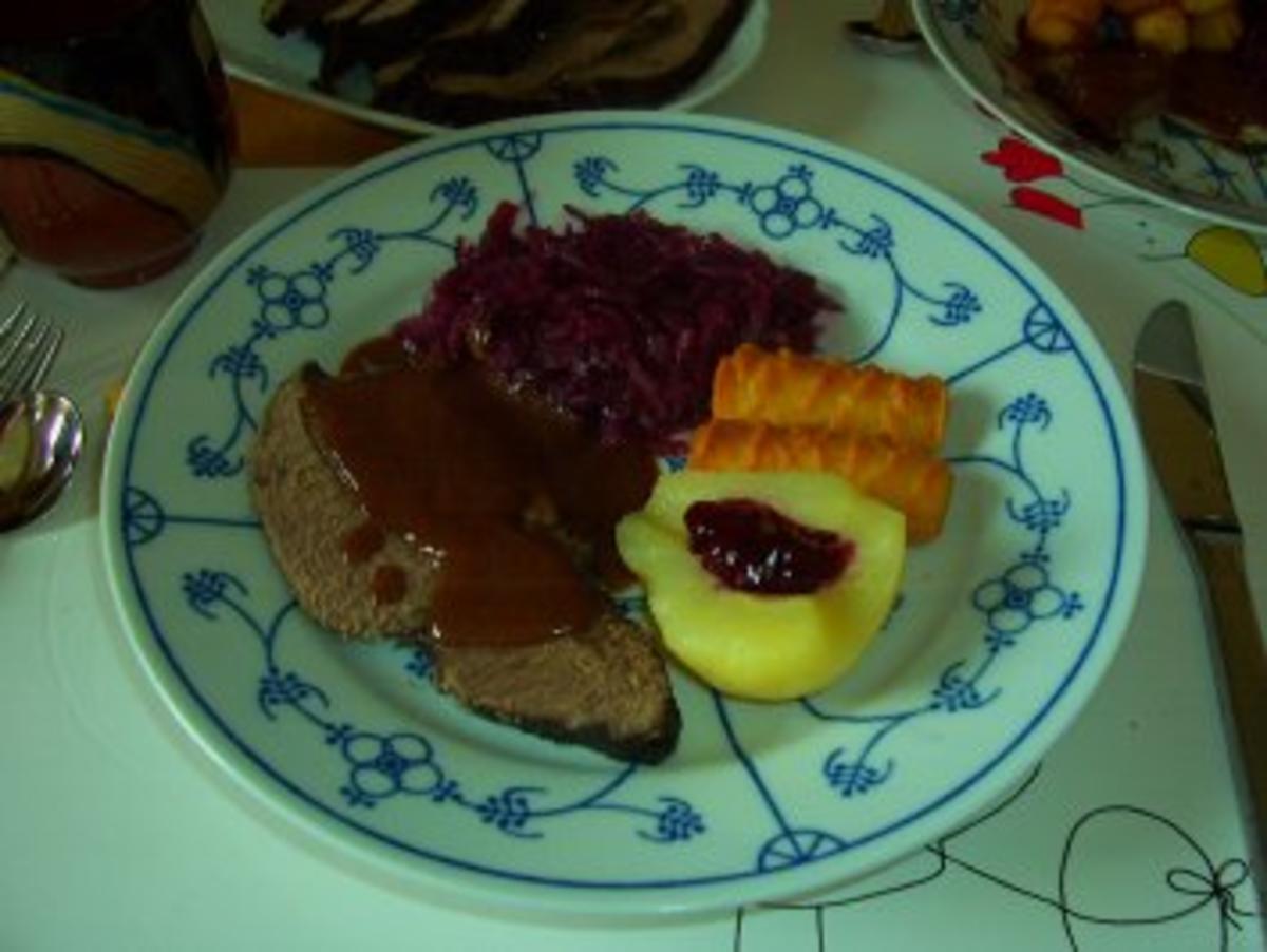 Mein 1. Rehbraten ;-)) - Rezept Durch Motawie