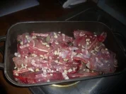 Hauptgerict / Wildrezept: Hase mit Apfelsoße - Rezept