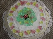 Quark-Sahne Torte " Konfetti" - Rezept