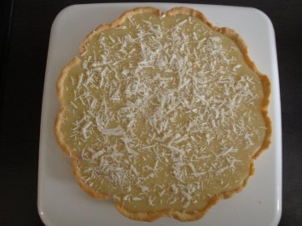 Tarte mit Himbeeren und weißer Schokolade - von mommy1971