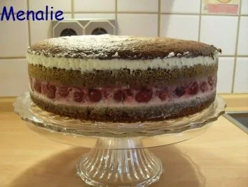 Rezept: Schwarzwälder Kirschtorte Bild Nr. 5 Schwarzwälder Kirschtorte - Rezept - Bild Nr. 5