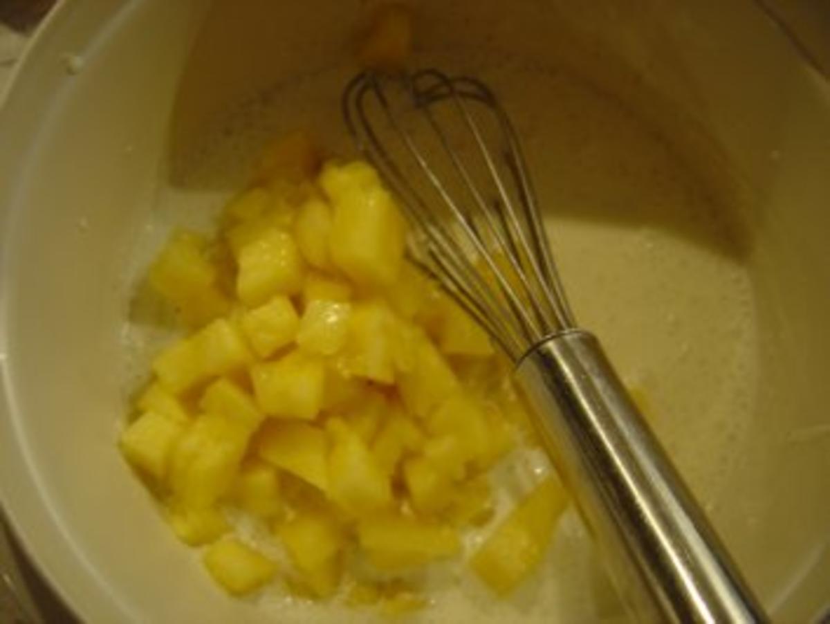 Baby-Kopfsalat mit Radieschen und Ananas - Rezept - Bild Nr. 2