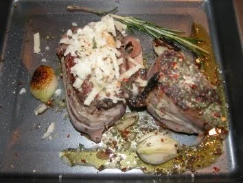 Rezept: Rinderfilet mit Käsekruste Bild Nr. 4 Rinderfilet mit Käsekruste - Rezept - Bild Nr. 4