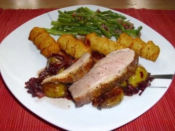 Feige Rotwein Ente - Rezept