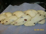 Osterbrot ein kleines Mitbringsel für meine Schwester - Rezept