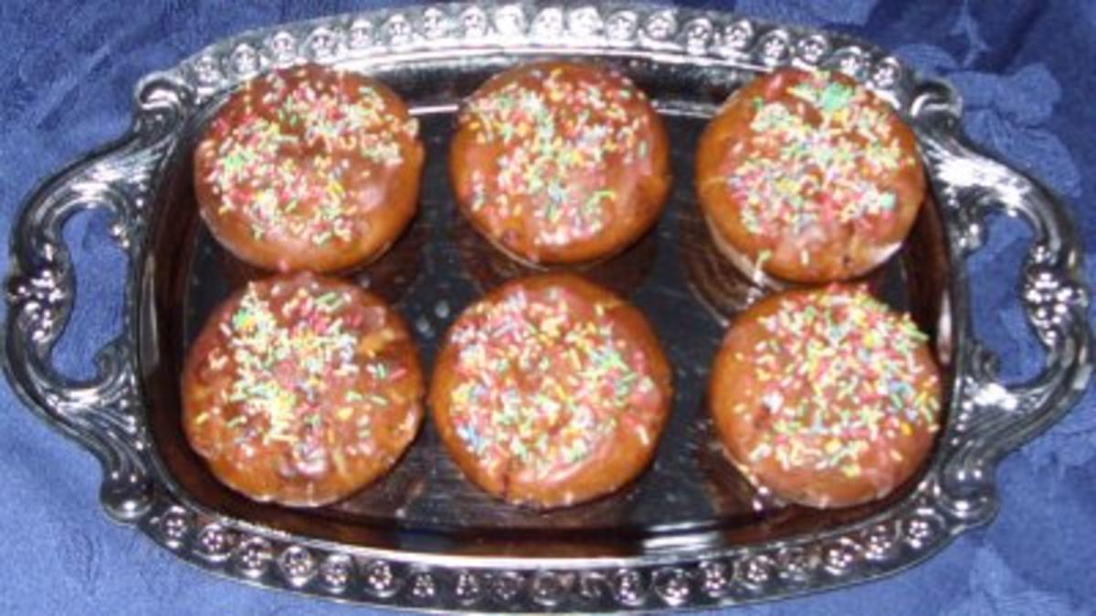 Kleingebäck - Erdbeer-Kokos-Muffins - Rezept