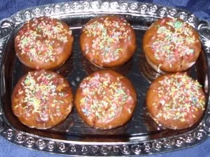 Kleingebäck - Erdbeer-Kokos-Muffins - Rezept