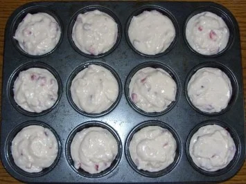 Kleingebäck - Erdbeer-Kokos-Muffins - Rezept - Bild Nr. 3