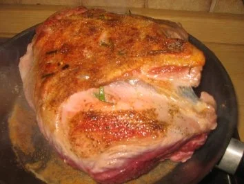 Fleisch: Lammkeule, doppelt gespickt! - Rezept - Bild Nr. 5