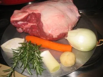 Fleisch: Lammkeule, doppelt gespickt! - Rezept - Bild Nr. 7