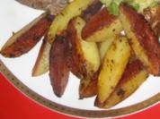 Kartoffelecken geröstet - Rezept