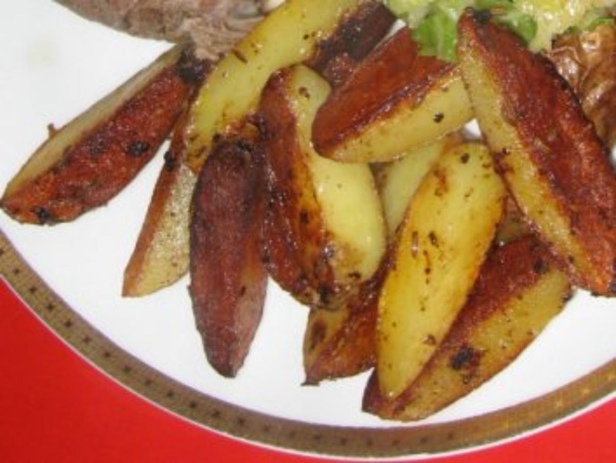Bilder für Kartoffelecken geröstet Rezept
