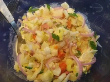 Rezept: Chicoreesalat ... herzhaft Bild Nr. 2 Chicoreesalat ... herzhaft - Rezept - Bild Nr. 2