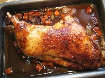 Putenkeule in Sherry-Soße - Rezept