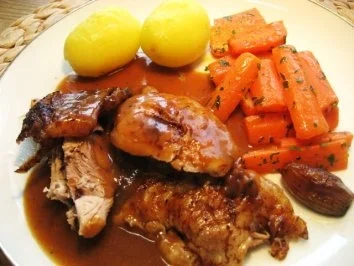 Putenkeule in Sherry-Soße - Rezept - Bild Nr. 7