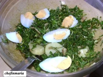 Rezept: Röhrlsalat (Löwenzahn) Röhrlsalat (Löwenzahn) - Rezept