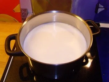 Espresso/ Schokopudding mit Mangomus.... - Rezept - Bild Nr. 2