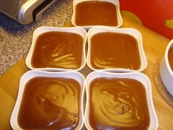 Espresso/ Schokopudding mit Mangomus.... - Rezept - Bild Nr. 5