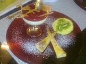 Mascarpone-Sektcreme mit Himbeeren - Rezept