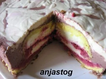 unsere Oster Torte... ich wunche euch allen frohe Ostern - Rezept