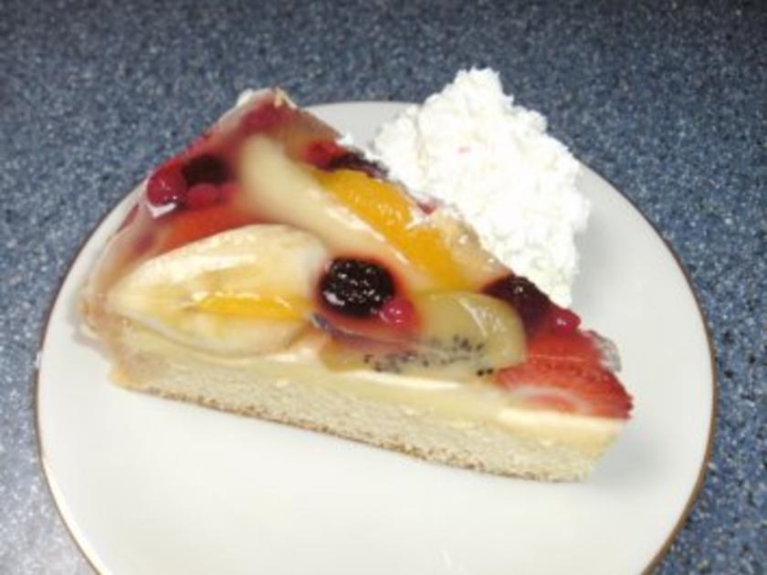 bunte Obsttorte - Rezept mit Bild - kochbar.de