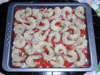 Rezept: Garnelen-Reisauflauf Bild Nr. 5 Garnelen-Reisauflauf - Rezept - Bild Nr. 5