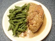 Hähnchenrust gefüllt mit Mozarella und getrockneten Tomaten - Rezept