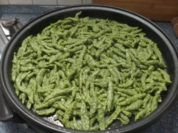 Spinatspätzle - Rezept