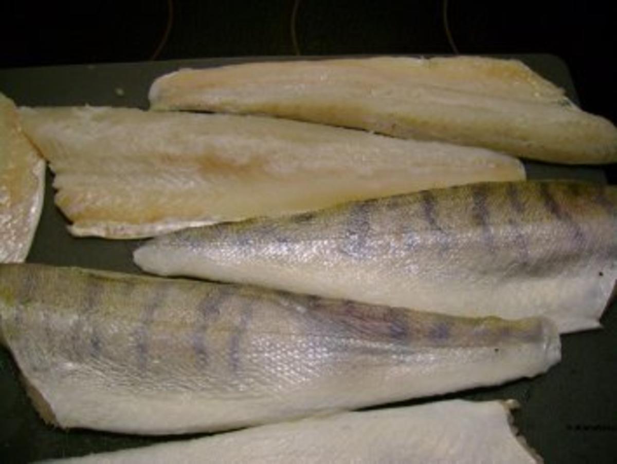 Fisch: Zanderfilet auf Kohlrabipuffer mit Schnittlauchcreme - Rezept - Bild Nr. 2