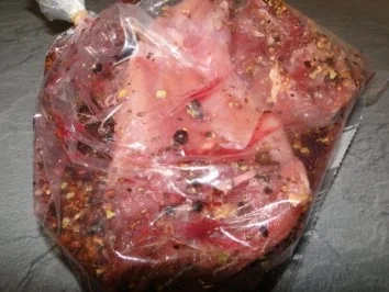 Rezept: Hasenkeule mit Rotkohl und Bild Nr. 5 Hasenkeule mit Rotkohl und - Rezept - Bild Nr. 5