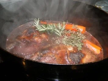 Rezept: Hasenkeule mit Rotkohl und Bild Nr. 7 Hasenkeule mit Rotkohl und - Rezept - Bild Nr. 7