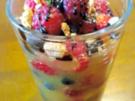 Beeren in Litschi-Gelee - Rezept