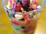 Beeren in Litschi-Gelee - Rezept