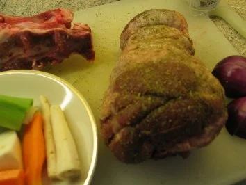 Fleisch: Lammkeule provencale, gerollt - Rezept - Bild Nr. 2