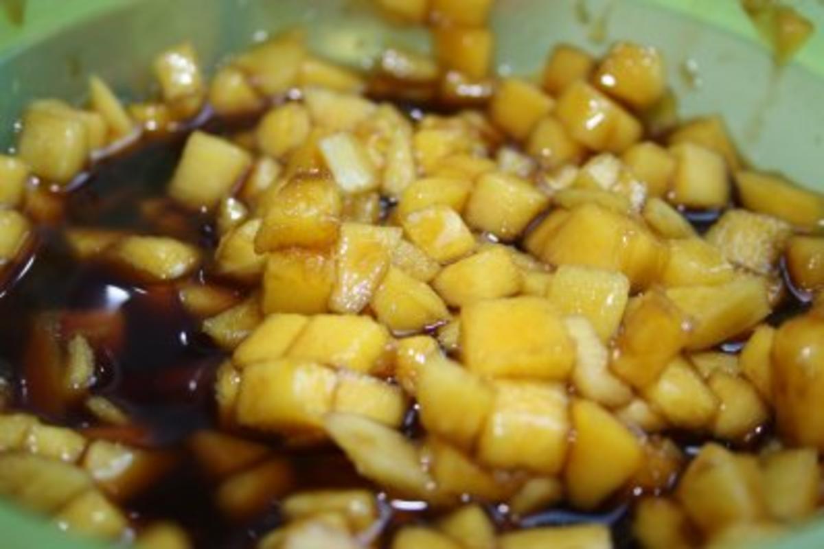 Obstsalat: Balsamico-Mango - Rezept mit Bild - kochbar.de