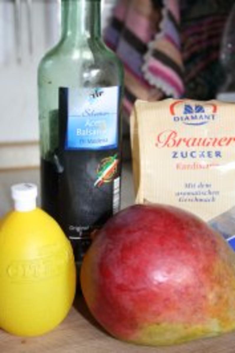 Obstsalat: Balsamico-Mango - Rezept - Bild Nr. 2