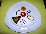 Schokotarte, Früchtefour und Schokoladenei...dieses - Rezept