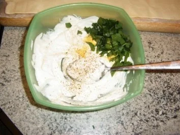 Blätterteigrolle pikant gefüllt - Rezept - Bild Nr. 3