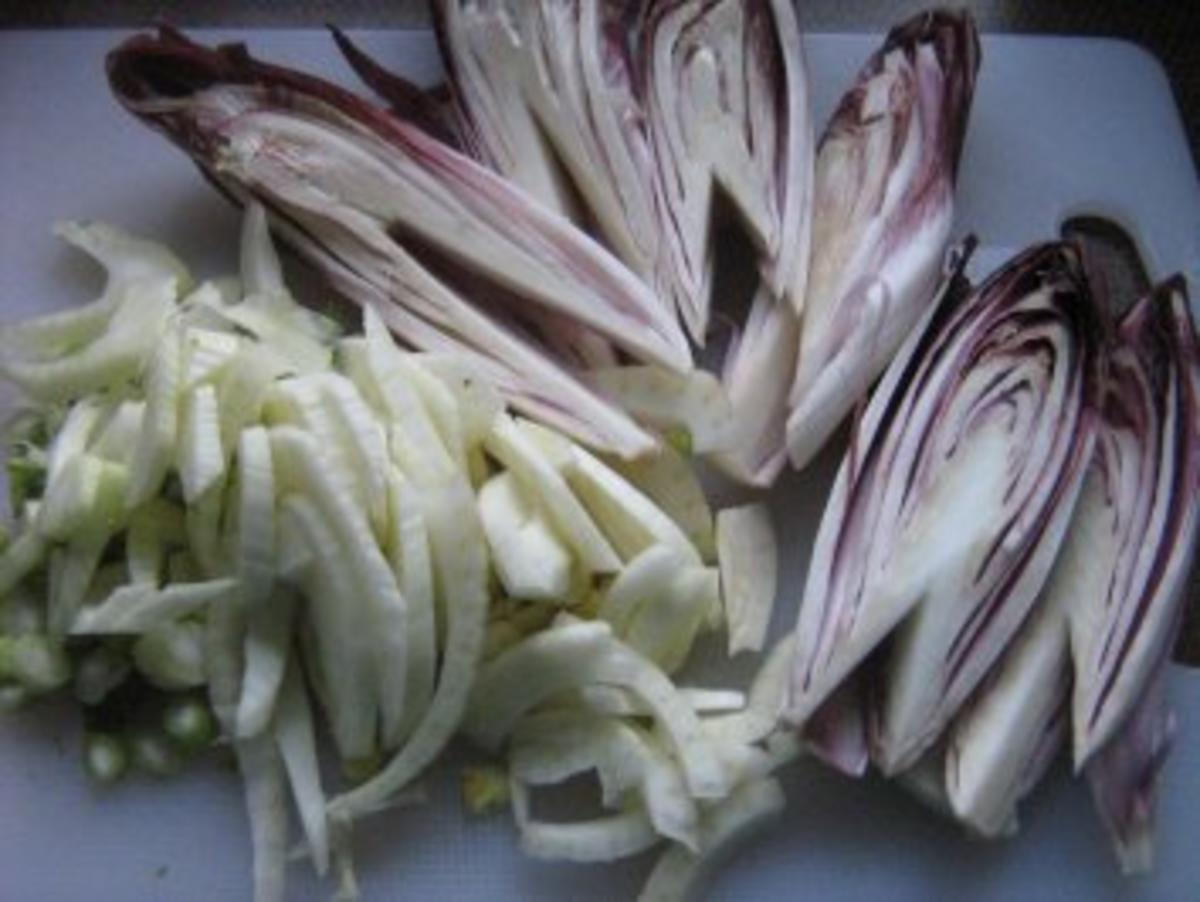 Lammkoteletts auf Chicorée - Fenchel Gemüse - gratiniert - Rezept - Bild Nr. 3