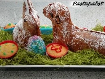 Rezept: Osterlamm und Osterhase Osterlamm und Osterhase - Rezept