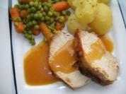 Honig-Senf-Braten - Rezept