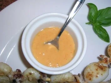 Rezept: Tintenfischspieße mit leichtem asiatischen Touch Bild Nr. 4 Tintenfischspieße mit leichtem asiatischen Touch - Rezept - Bild Nr. 4